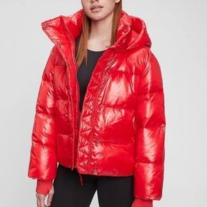 gap recycled red puffer